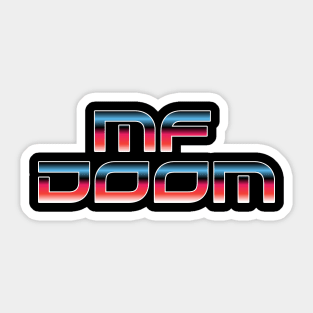 Mf doom Sticker